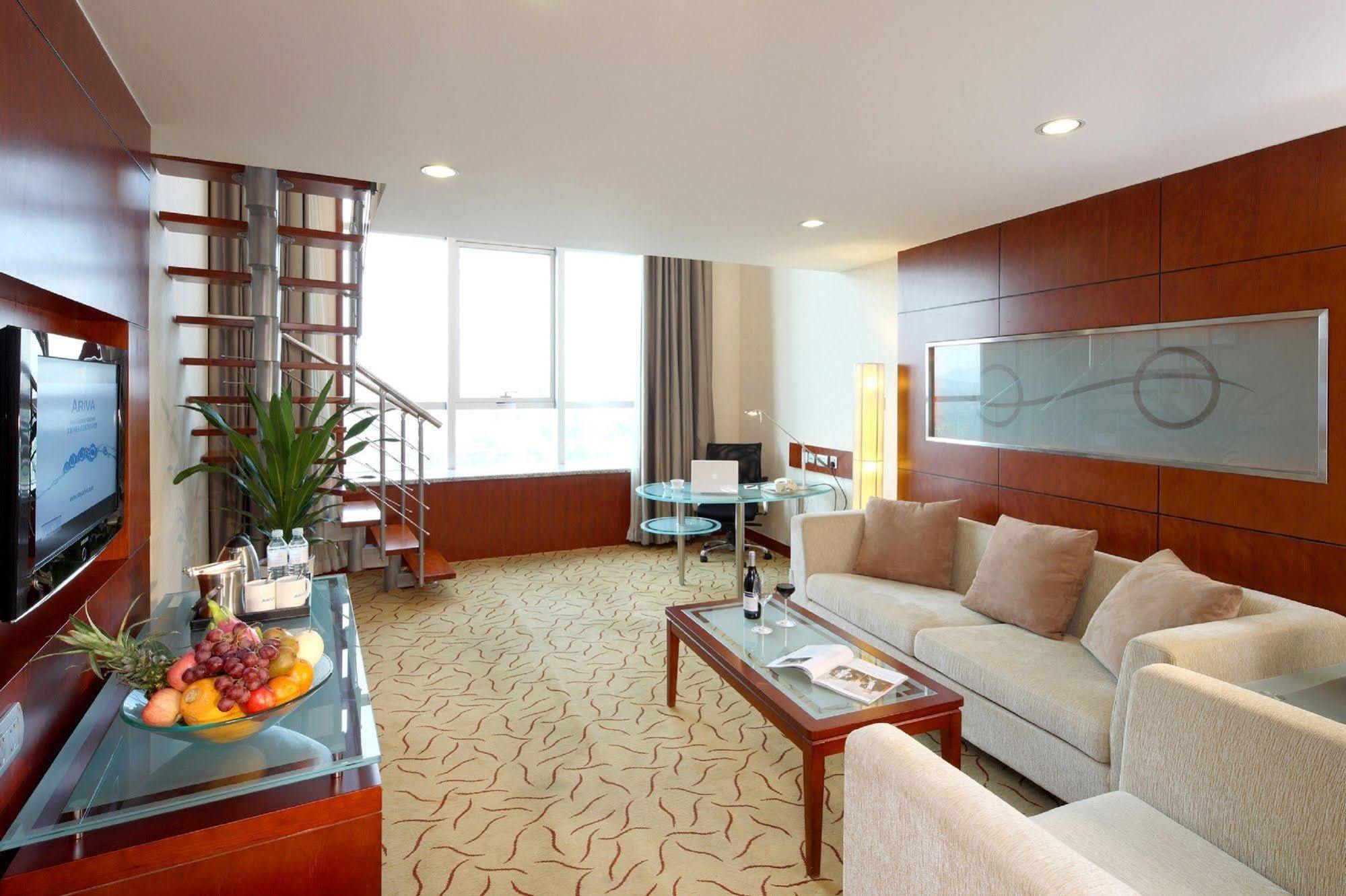 Ariva Beijing West Hotel Pequim Exterior foto